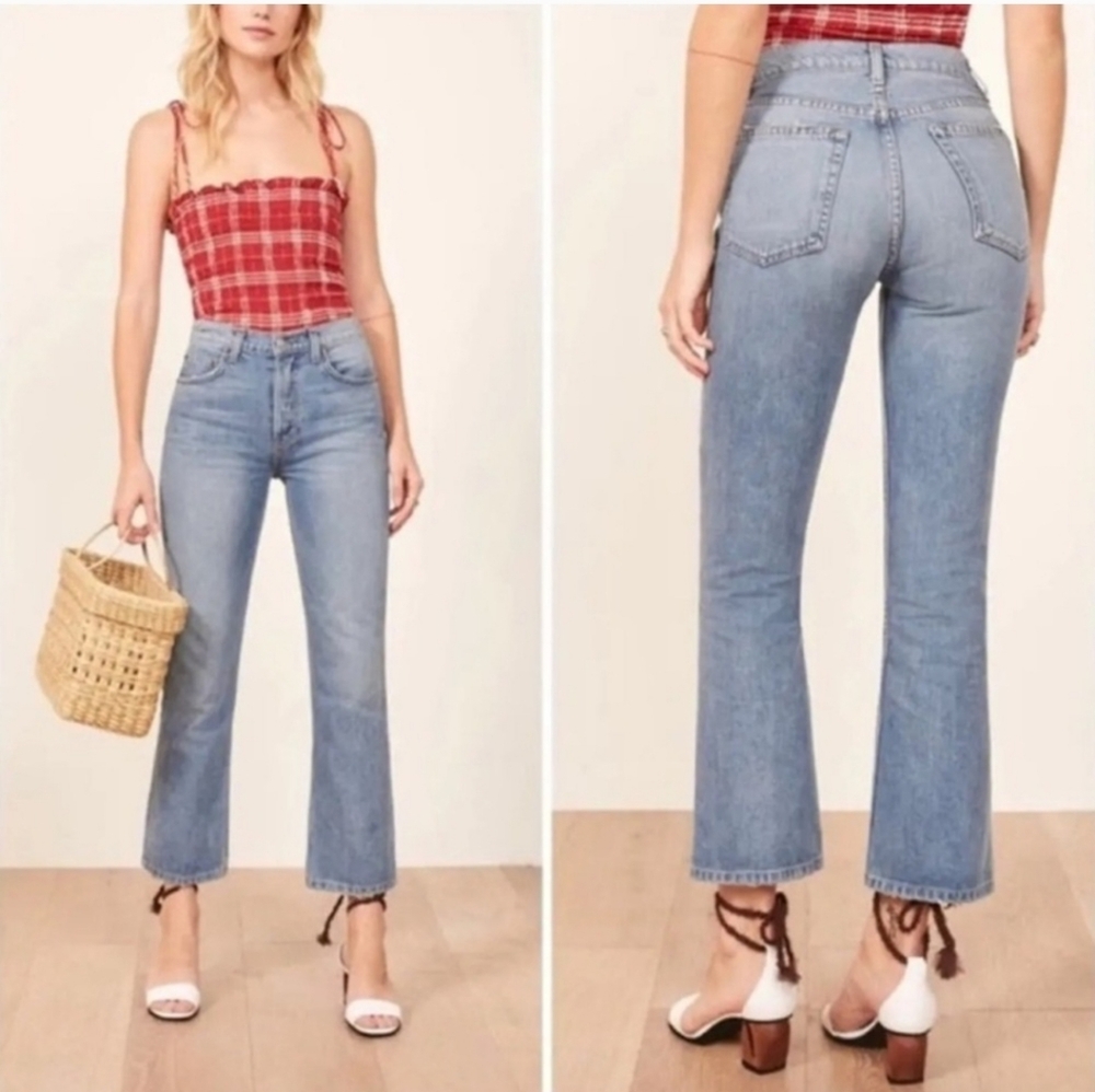 Reformation Jord Kick Flare Jeans